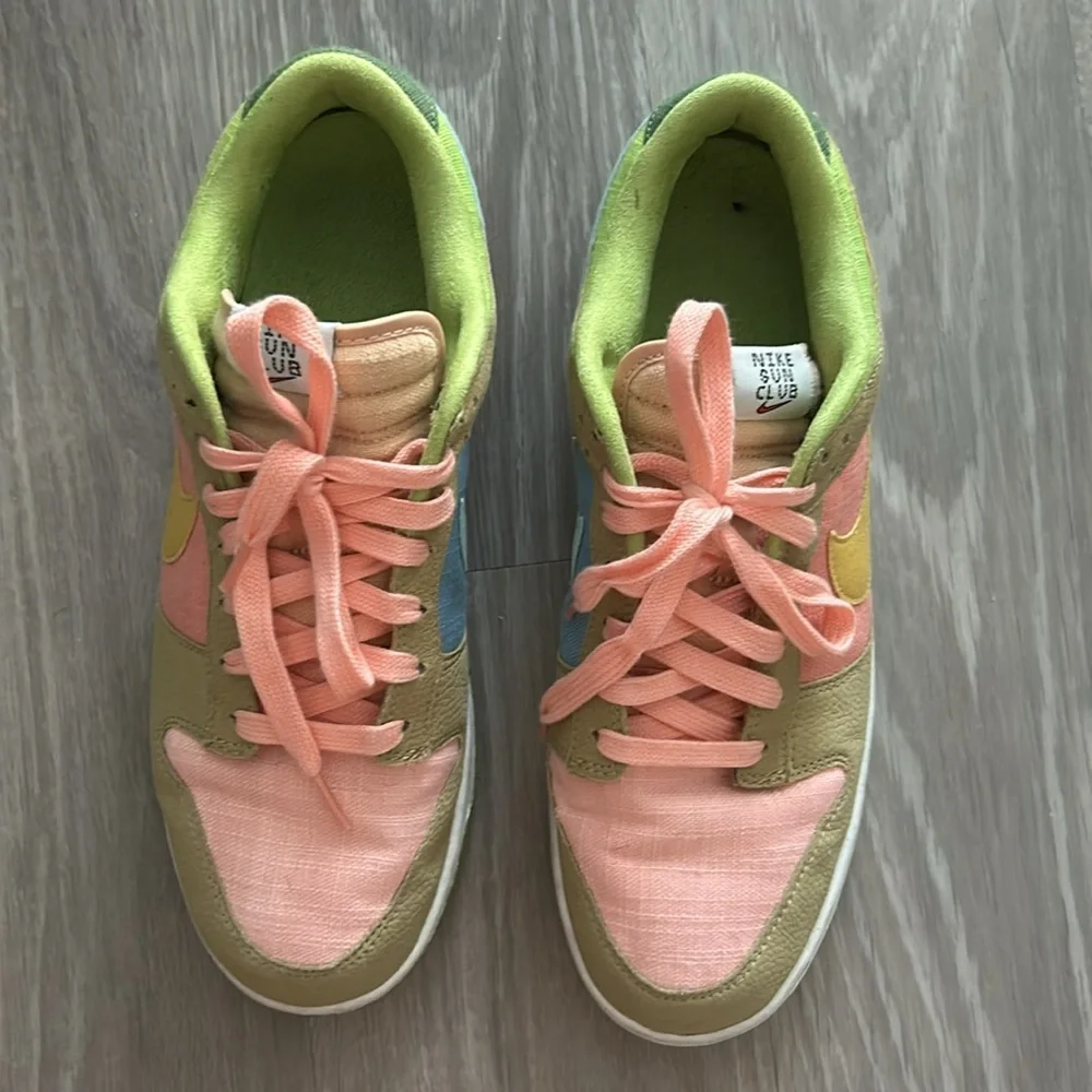 Nike Dunk Low Sun Club - Arctic Orange Sanded Gold - Picture 11 of 13